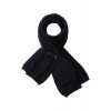 ベルト付きニットストール ネイビー - Scarf - ¥9,450  ~ $83.96