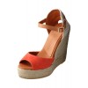 【MAYPOL】スエードウェッジサンダル サーモンピンク - Wedges - ¥11,613  ~ $103.18