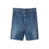【MUVEIL WORK】デニムハーフパンツ ブルー - 短裤 - ¥22,050  ~ ¥1,312.70