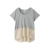 カット×布帛AラインTシャツ トープグレー - T-shirts - ¥8,925  ~ £60.27
