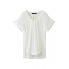 プルオーバーブラウス ホワイト - 半袖シャツ・ブラウス - ¥13,650 