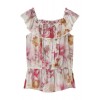 花柄チュニックブラウス レッド - Camisas - ¥16,800  ~ 128.21€