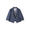 ピークドラペルコンパクトジャケット ネイビー - Jacket - coats - ¥16,170  ~ $143.67