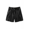 ヤギ革ショートパンツ ブラック - Shorts - ¥19,845  ~ $176.32