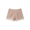 裾レースショートパンツ ピンク - Shorts - ¥14,700  ~ £99.27