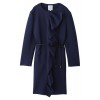 フリルスポンジングコート ネイビー - Jacket - coats - ¥31,500  ~ $279.88