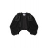 シルクリボンポンチョ ブラック - Куртки и пальто - ¥19,110  ~ 145.83€