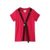 ビジューリボン付き半袖T ピンク - Majice - kratke - ¥10,290  ~ 580,80kn