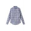 チェック柄シャツブラウス ブルー - Long sleeves shirts - ¥16,800  ~ $149.27