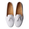 【DIEPPA RESTREPO】エナメルローファー ホワイト - 经典鞋 - ¥31,500  ~ ¥1,875.29
