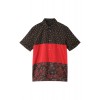 ACE FLORAL SS SHIRT 赤×黒 - Shirts - ¥19,950  ~ $177.26