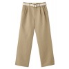 ベルトワイドパンツ ベージュ - 裤子 - ¥18,690  ~ ¥1,112.67