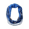 【CITRUS】装飾スカーフ ブルー - スカーフ・マフラー - ¥13,650 