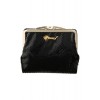 【MUVEIL BAG】パイソン折りたたみ財布 ブラックパイソン - 財布 - ¥27,300 