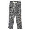 モノトーンプリントパンツ ブラック - Pantaloni - ¥18,900  ~ 144.23€