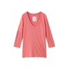 ファブリックコンビ7分袖Tシャツ ピンク - Majice - duge - ¥5,040  ~ 38.46€