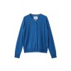 ビジューボタンクル-ネックカーディガン ブルー - 开衫 - ¥13,650  ~ ¥812.63