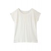 チュールレースTシャツ ホワイト - Майки - короткие - ¥13,650  ~ 104.17€