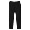 サイドラインスリムカジュアルパンツ ブラック - Pants - ¥14,700  ~ $130.61