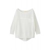 リネン布帛プルオーバー ホワイト - Pullovers - ¥14,490  ~ $128.74