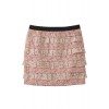 フラワープリントフリルスカート ピンク - Skirts - ¥16,800  ~ $149.27