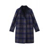 【予約販売】GABLE DOUBLEFACE WOOL COAT ブルーマルチ - Jacket - coats - ¥99,750  ~ $886.29