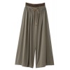 ジャージガウチョパンツ カーキ - Pantaloni capri - ¥16,590  ~ 126.60€