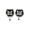 ピアス ブラック - Earrings - ¥7,350  ~ $65.31