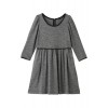 シャークスキンワンピース ホワイト×ブラック - Dresses - ¥18,900  ~ $167.93