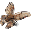 Animal Print Butterfly Ring - Rings - 