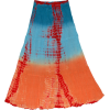 Atoll Orange Shaded Skirt - スカート - 
