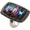 J.J.Abalone & Marcasite  - Anillos - 