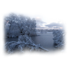 Lake at winter - Natural - 