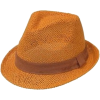 Woven Fedora Hat - Kapelusze - 