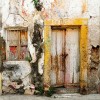 old house door - 背景 - 