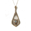 jewelrysprings crystal pendant - Ogrlice - 