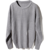 Pullovers Gray - Swetry - 