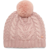 kable knit pom pom beanie - Kapelusze - 