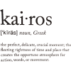kairos word meaning - Texts - 