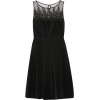karl Lagerfeld velvet dress - sukienki - 