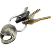 keys with helmet keyring - Artikel - 