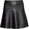 kožna suknja H & m - Spudnice - 