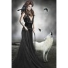 female model dog - Mie foto - 