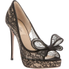 lace embellished heels - Сандали - 