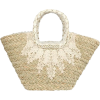 lace straw bag - Hand bag - 