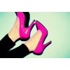 pink shoes - Иллюстрации - 