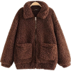  lambs wool long sleeve jacket - Jacket - coats - $45.00 