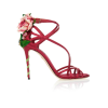 large_dolce-gabbana-red-floral-appliqued - Klassische Schuhe - 