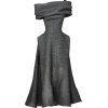 large_maticevski-grey-adagio-draped-mesh - 连衣裙 - 