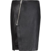 Leather Skirt - Skirts - 